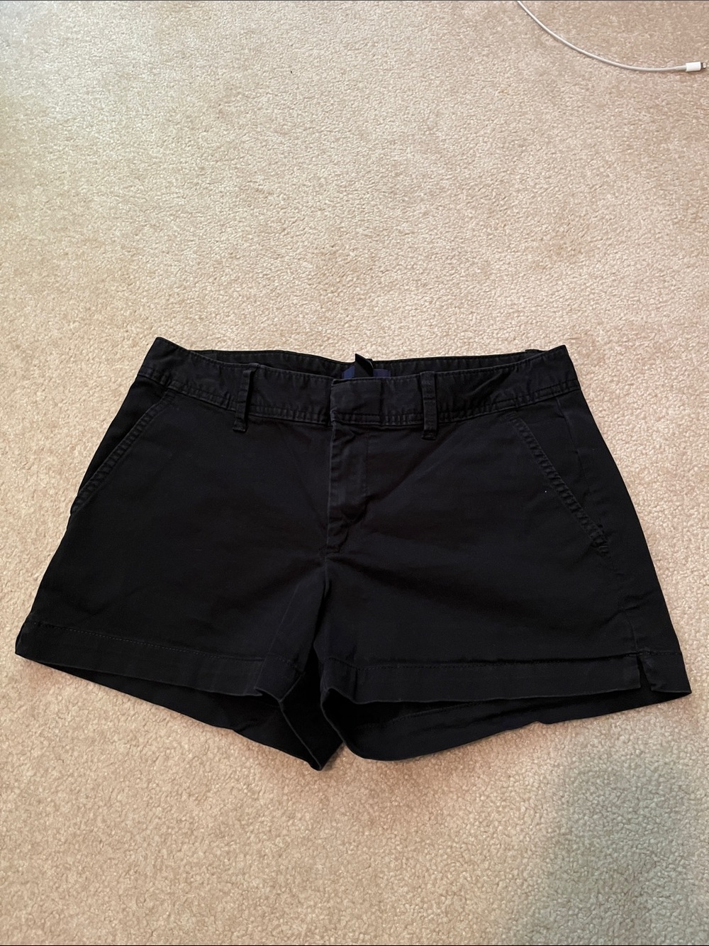 Gap black shorts. Size 4